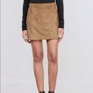 *Sold* Abercrombie & Fitch Suede Skirt